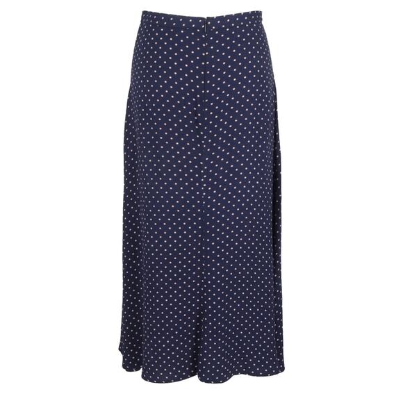 Reformation Dresses & Skirts - Reformation Polka Dot Midi Skirt Navy Size 6